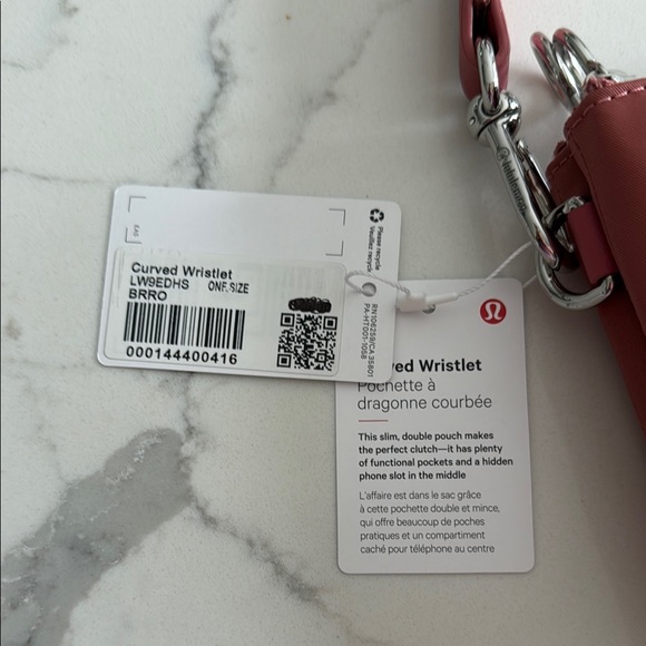 Lululemon Athletica Pink Wristlet Clutch NWT - Picture 2 of 7